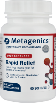 Metagenics Rapid Relief 60 gels